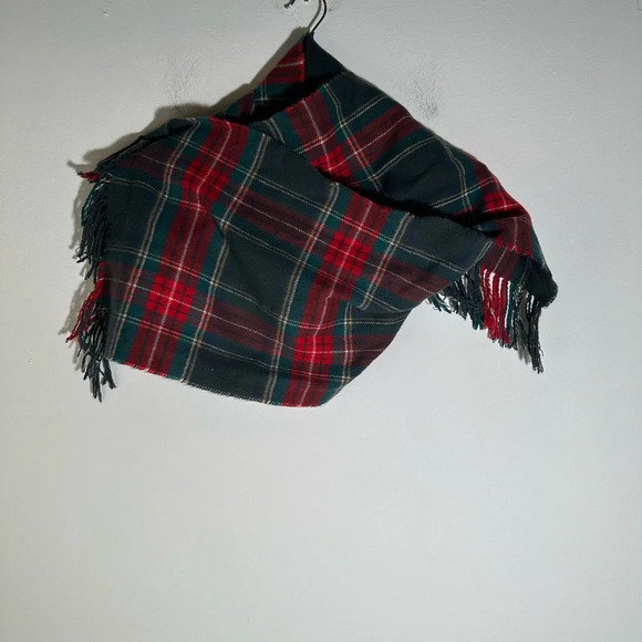 Red Plaid Scarf - Picture 3 of 3